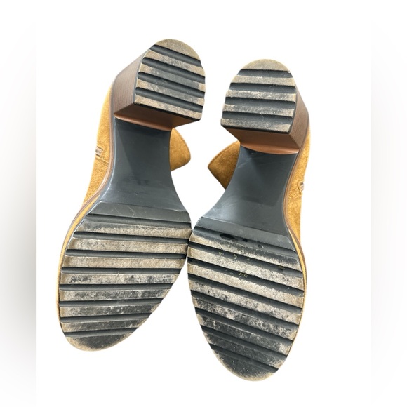 Steve Madden Shaniya Brown Chestnut Suede Ankle Western Boots Booties 8 concert - Picture 5 of 6